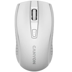 CANYON MW-7 2.4Ghz wireless mouse 6 buttons DPI 800/1200/1600 with 1 AA battery size 110*60*37mm58gwhite - thumbnail 1