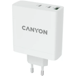 CANYON H-140-01 Wall charger with 1USB-A 2 USB-C. Input:100-240V~50/60Hz 2.0A Max. USB-A Output: 5V /9V - thumbnail 2