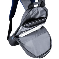 CANYON BP-4 Backpack for 15.6'' laptop material 300D polyeste Gray 450*285*85mm0.5kgcapacity 12L - thumbnail 4
