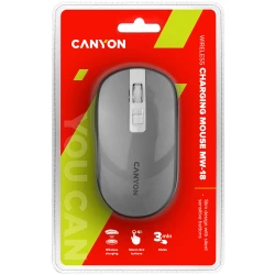 CANYON MW-18 2.4GHz Wireless Rechargeable Mouse with Pixart sensor 4keys Silent switch for right/left keysDPI: - thumbnail 5