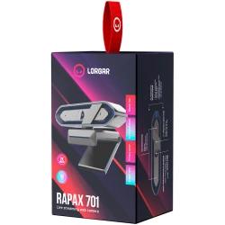 LORGAR Rapax 701 Streaming Camera2K 1080P/60fps 1/3''4Mega CMOS Image Sensor Auto Focus Built-in high sensivity - thumbnail 6