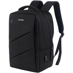 CANYON BPE-5 Laptop backpack for 15.6 inch Product spec/sizemm: 400MM x300MM x 120MM+60MMBlack EXTERIOR materials:100% - thumbnail 2