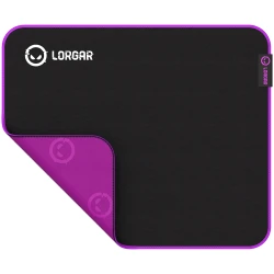 Lorgar Main 313 Gaming mouse pad High-speed surface Purple anti-slip rubber base size: 360mm x - thumbnail 2