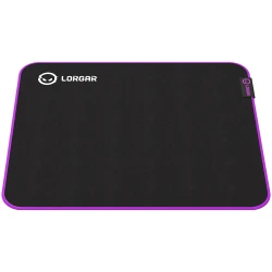 Lorgar Main 313 Gaming mouse pad High-speed surface Purple anti-slip rubber base size: 360mm x - thumbnail 4