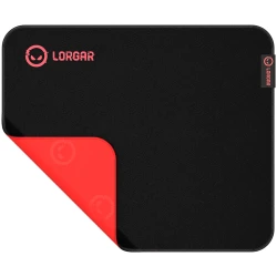 Lorgar Main 323 Gaming mouse pad Precise control surface Red anti-slip rubber base size: 360mm - thumbnail 2