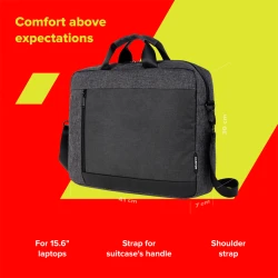 CANYON B-5 Laptop bag for 15.6 inch410MM x300MM x 70MMDark GreyExterior materials: 100% PolyesterInner materials:100% - thumbnail 6