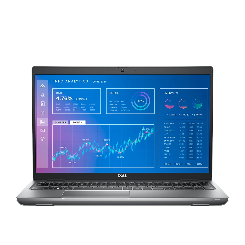Dell Mobile Precision 3571 15.6" FHD 1920x1080 Core i7-12700H vPro 16GB 512GB SSD Nvidia Quadro - image 1
