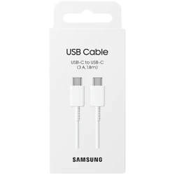 Samsung USB-C to C 1.8m Cable 3A White - thumbnail 3