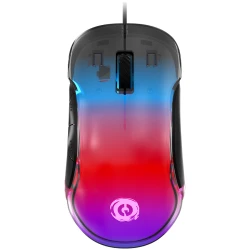 CANYON Miš GM-728 LED Crystal 7 dugmadi Žičani Crni - 7 dugmadi, Žičani dizajn, Ergonomski oblik, LED osvjetljenje - thumbnail 1