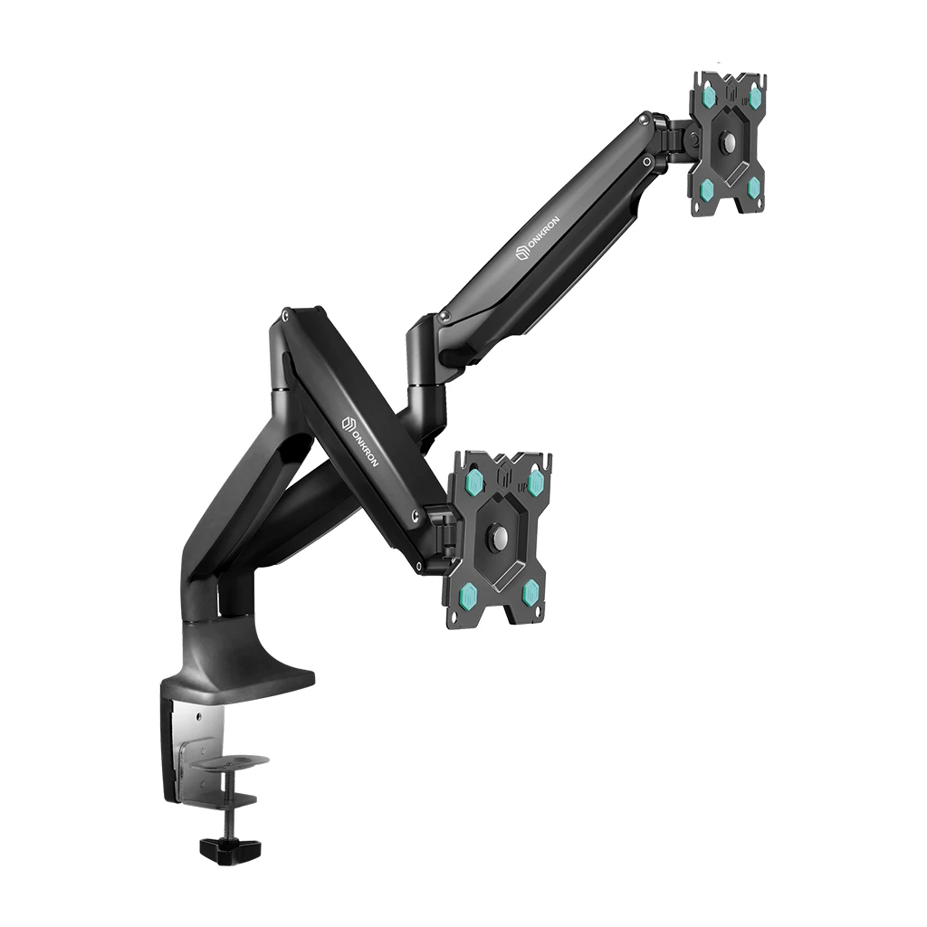 ONKRON Dupli Nosač za Monitore G200-B - 13-32", Nosivost 9kg, Stolni Mount - image 1
