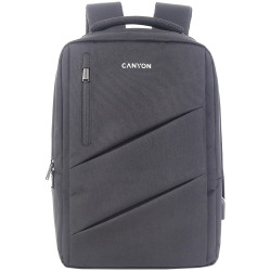 CANYON BPE-5 Laptop backpack for 15.6 inchProduct spec/sizemm: 400MM x300MM x 120MM+60MMGrey Canyon LogoEXTERIOR materials:100% - thumbnail 1