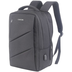 CANYON BPE-5 Laptop backpack for 15.6 inchProduct spec/sizemm: 400MM x300MM x 120MM+60MMGrey Canyon LogoEXTERIOR materials:100% - thumbnail 2