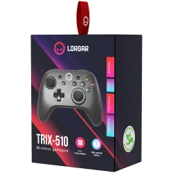 LORGAR TRIX-510 Gaming controller Black BT5.0 Controller with built-in 600mah battery 1M Type-C charging cable - thumbnail 5