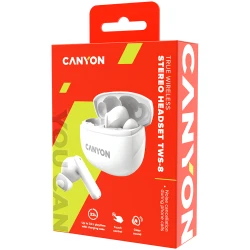 CANYON headset TWS-8  ENC White - thumbnail 5