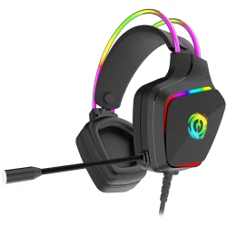 CANYON Darkless GH-9A RGB gaming headset with Microphone Microphone frequency response: 20HZ~20KHZ  ABS+ PU - thumbnail 1