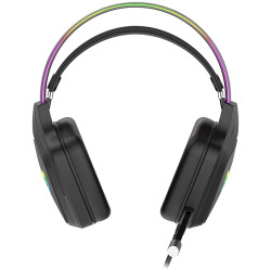 CANYON Darkless GH-9A RGB gaming headset with Microphone Microphone frequency response: 20HZ~20KHZ  ABS+ PU - thumbnail 3