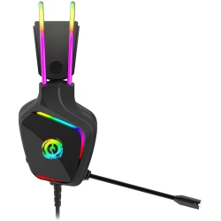 CANYON Darkless GH-9A RGB gaming headset with Microphone Microphone frequency response: 20HZ~20KHZ  ABS+ PU - thumbnail 6