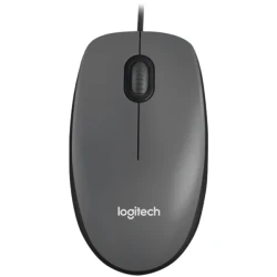 Logitech M100 Žičani Miš - Crni, Pouzdan i Jednostavan za Korištenje - thumbnail 1