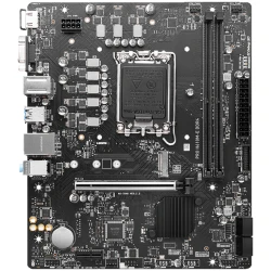 MSI PRO H610M-E DDR4 Matična Ploča - Micro-ATX, LGA 1700, Dual Channel DDR4 3200 MHz, 1x PCIe x16 Slot - thumbnail 2