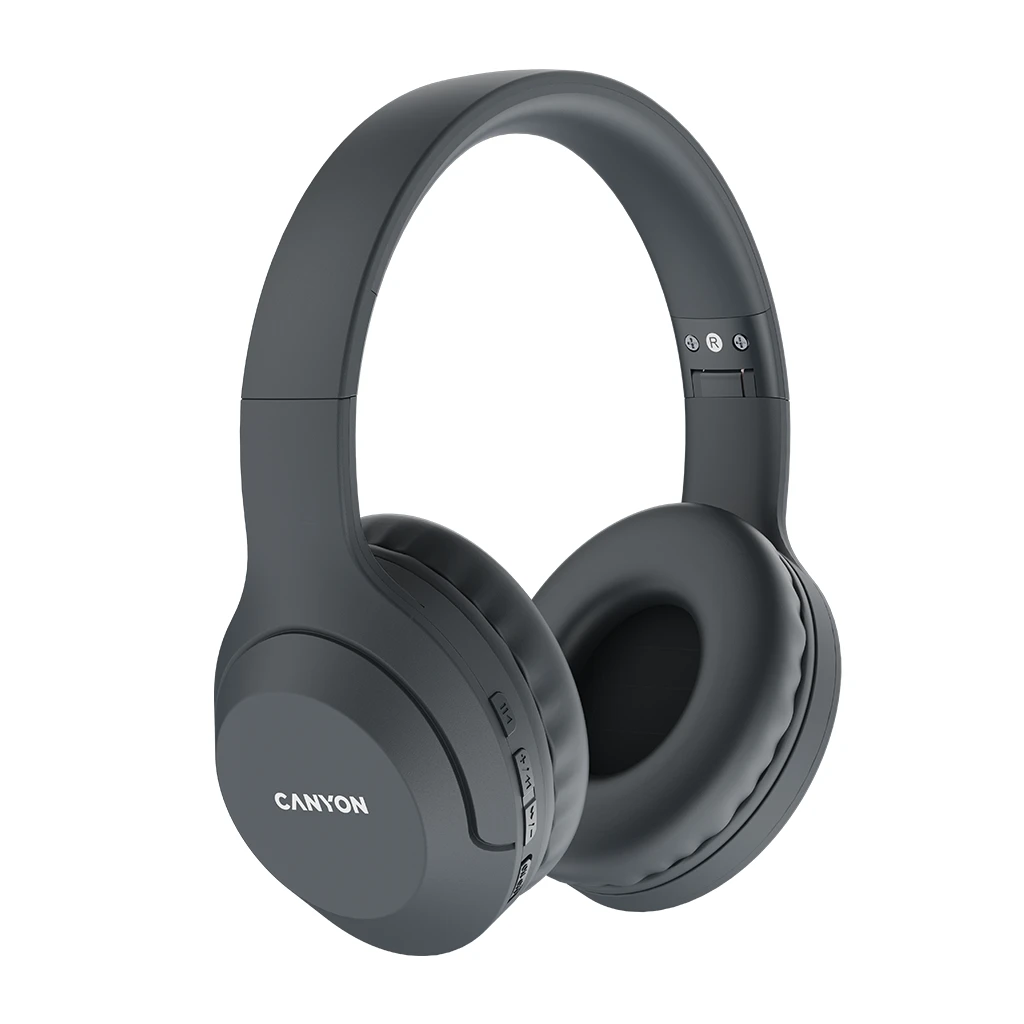 CANYON BTHS-3 Canyon Bluetooth headsetwith microphone BT V5.1 JL6956 battery 300mAh Type-C charging plug PU - image 1