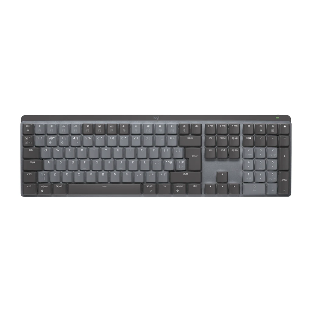 LOGITECH MX Mechanical Bluetooth Illuminated Keyboard - GRAPHITE - US INT'L - TACTILE - image 1