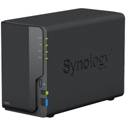 Synology DiskStation DS223 Tower 2-bays 3.5'' SATA HDD/SSD CPU 4-core 1.7 GHz 2 GB DDR4 - thumbnail 2