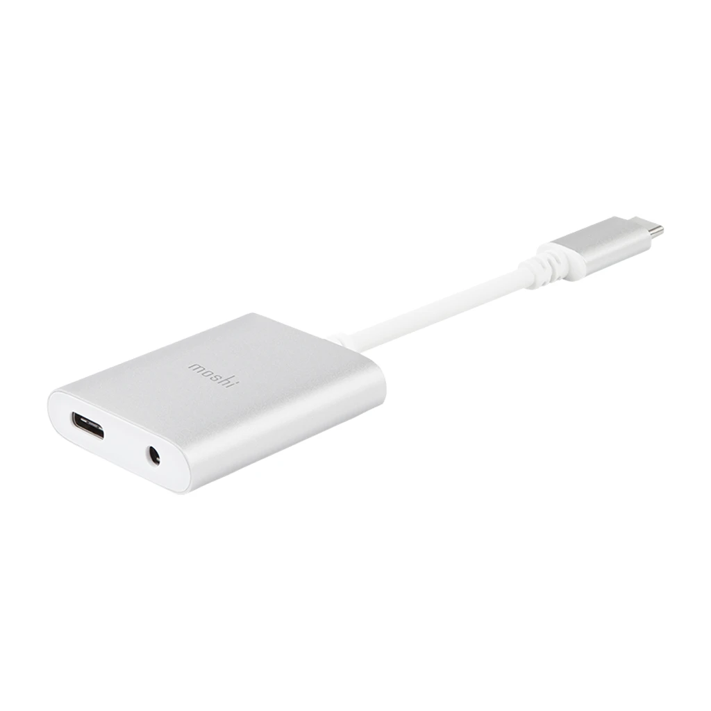 Moshi USB-C to Digital Audio Adapter with Charging/ 1 x 3.5 mm Headphones jack/ 1 - image 1