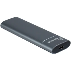 Inter-tech GD-MS013 Kućište za SSD M.2 USB C kabal uključen 20cm 80/60/42/30 mm Alu - thumbnail 1