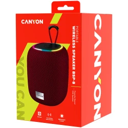 CANYON BSP-8 Bluetooth Speaker BT V5.2 BLUETRUM AB5362B TF card support Type-C USB port 1800mAh - thumbnail 4