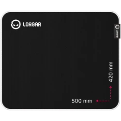 Lorgar Legacer 755 Gaming mouse pad Ultra-gliding surface Purple anti-slip rubber base size: 500mm x - thumbnail 1