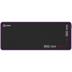 Lorgar Main 319 Gaming mouse pad High-speed surface Purple anti-slip rubber base size: 900mm x - thumbnail 1