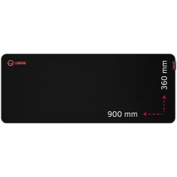 Lorgar Main 329 Gaming mouse pad Precise control surface Red anti-slip rubber base size: 900mm - thumbnail 1