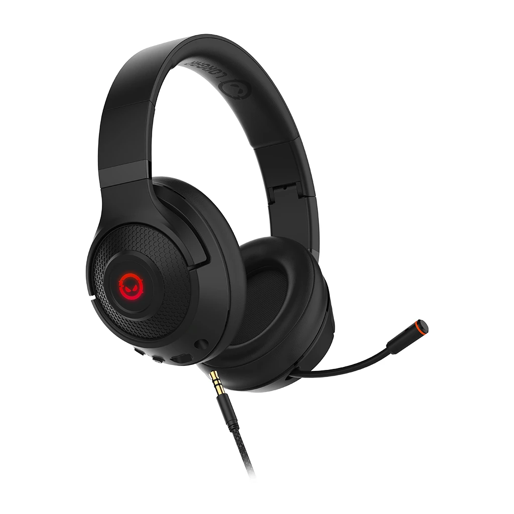 LORGAR Noah 501 gaming bluetooth headset with microphone BT 5.3 JL7006 battery 1000mAh type-C charging - image 1