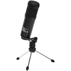 LORGAR Soner 313 Gaming Microphone USB condenser microphone with Volume Knob & Echo Knob Frequency - thumbnail 3