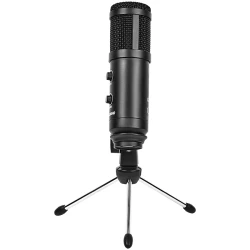 LORGAR Soner 313 Gaming Microphone USB condenser microphone with Volume Knob & Echo Knob Frequency - thumbnail 6