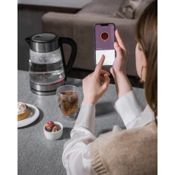 AENO Electric Kettle Tongtai smart wifi glass kettle 220-240V~ 50/60Hz 1850-2200W  Strix NW:1.15Kg - thumbnail 6