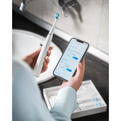AENO SMART Sonic Electric toothbrush DB1S: White 4modes + smart wireless charging 46000rpm 40 days - thumbnail 2