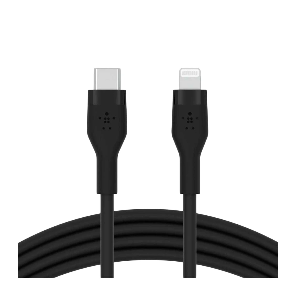 BELKIN USB-C TO LTG SILICONE 2M BLK - image 1