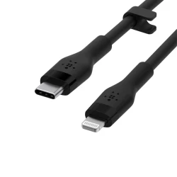 BELKIN USB-C TO LTG SILICONE 2M BLK - thumbnail 2