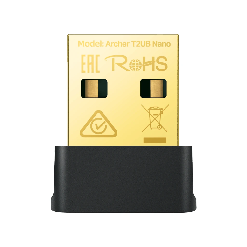 TP-Link Archer T2UB Nano AC600 Nano Dual Band Wi-Fi Bluetooth 4.2 USB Adapter 433 Mbps - image 1