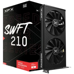XFX SPEEDSTER SWFT210 RADEON RX7600 CORE 8GB GDDR6 Gaming Grafička Karta sa HDMI i 3xDP, AMD RDNA - thumbnail 1
