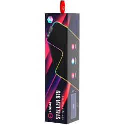 Lorgar Steller 919 Gaming mouse pad High-speed surface anti-slip rubber base RGB backlight USB connection - thumbnail 6