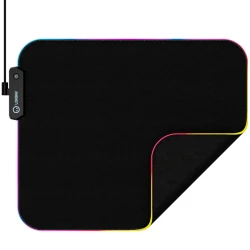 Lorgar Steller 913 Gaming mouse pad High-speed surface anti-slip rubber base RGB backlight USB connection - thumbnail 3