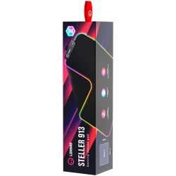 Lorgar Steller 913 Gaming mouse pad High-speed surface anti-slip rubber base RGB backlight USB connection - thumbnail 6