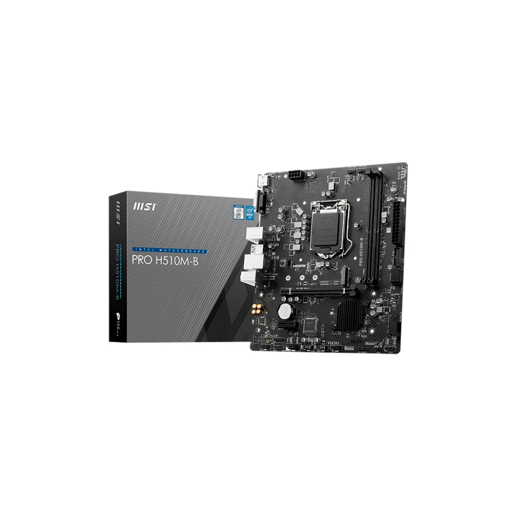 MSI PRO H510M-B DDR4 mATX Chipset H470 supports only 10th Intel processors Socket 1200 Dual - image 1