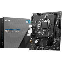 MSI PRO H510M-B DDR4 mATX Chipset H470 supports only 10th Intel processors Socket 1200 Dual - thumbnail 1