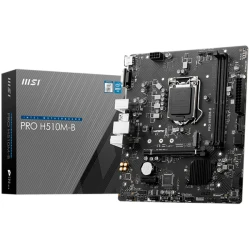 MSI PRO H510M-B DDR4 mATX Chipset H470 supports only 10th Intel processors Socket 1200 Dual - thumbnail 1
