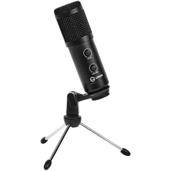 LORGAR Soner 313 Gaming Microphone USB condenser microphone with Volume Knob & Echo Knob Frequency - thumbnail 1
