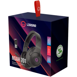 LORGAR Noah 701 gaming headset with microphone 2.4GHz USB dongle + BT 5.1 Realtek 8763 - thumbnail 5