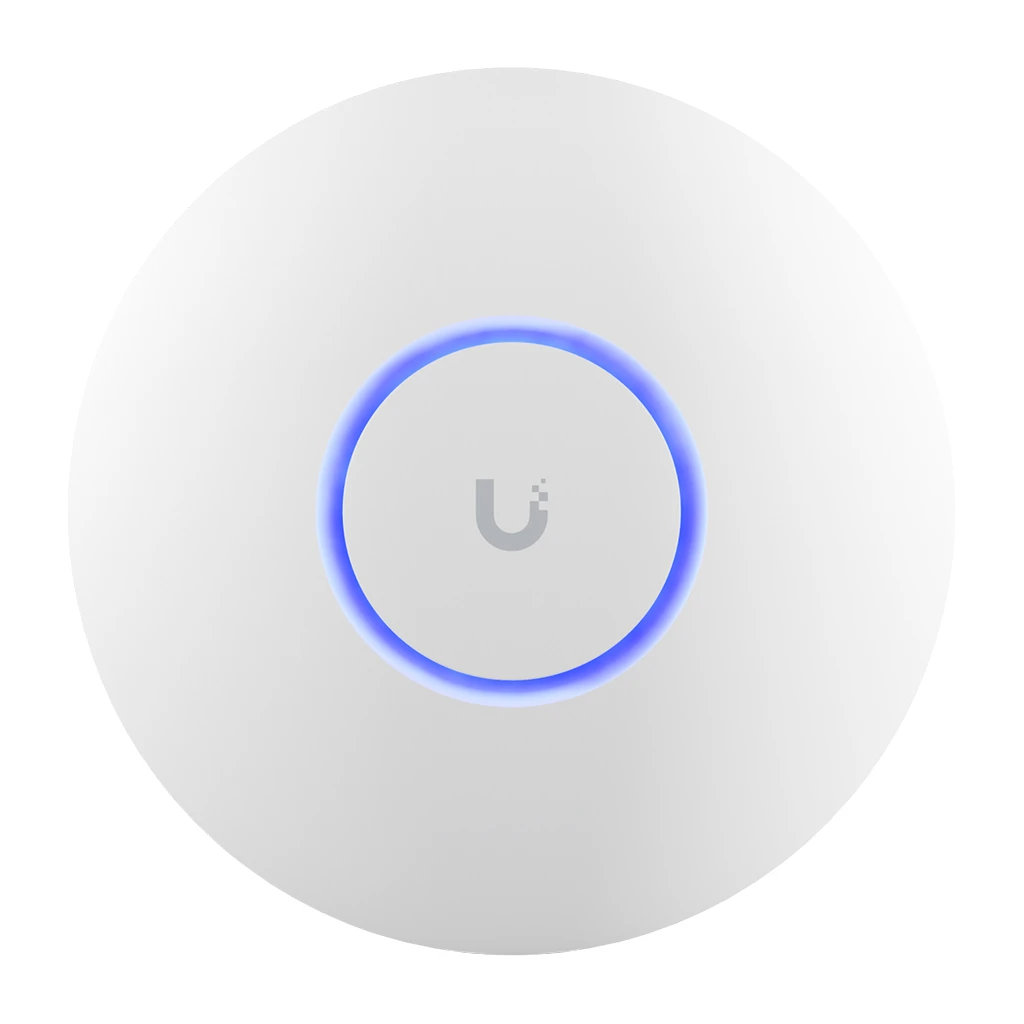 Ubiquiti U6+ access point. WiFi 6 model with throughput rate of 573.5 Mbps at 2.4 - image 1